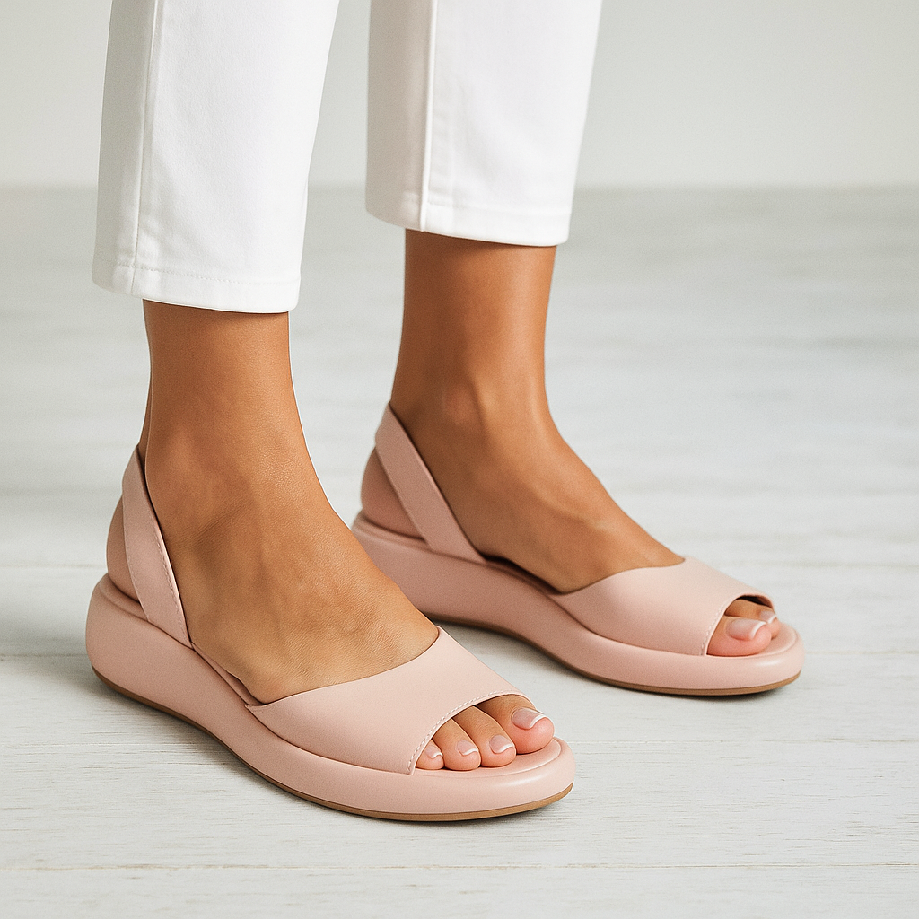 María - Sandalias abiertas y antideslizantespantes