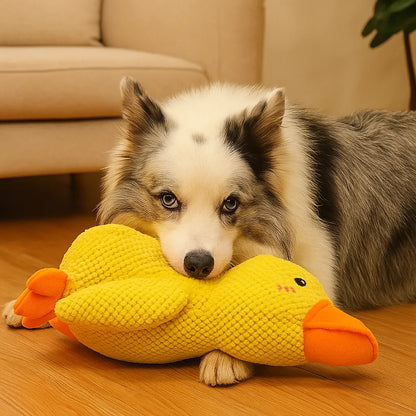 QuackPaw™ Squeaky Duck Dog Toy