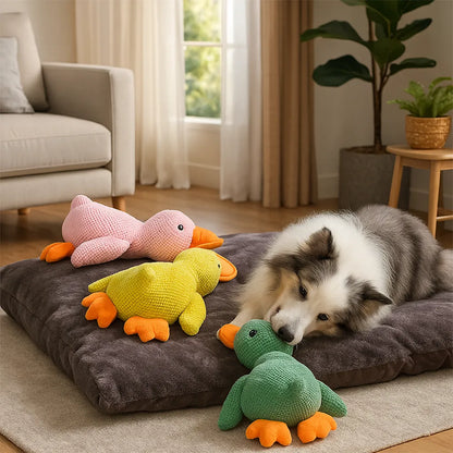QuackPaw™ Squeaky Duck Dog Toy