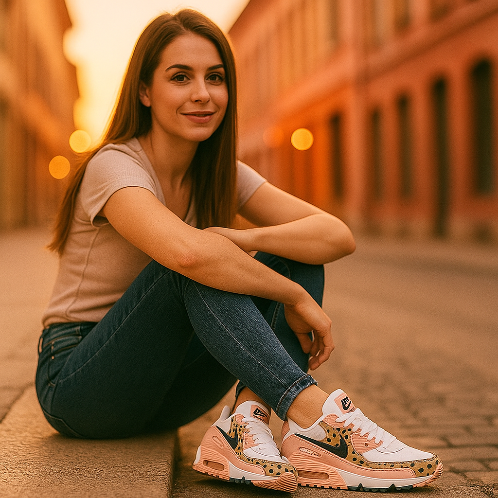 Baskets femme imprimé léopard chic et tendance