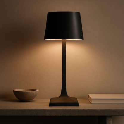 Tafellamp draadloos dimbaar met warm licht