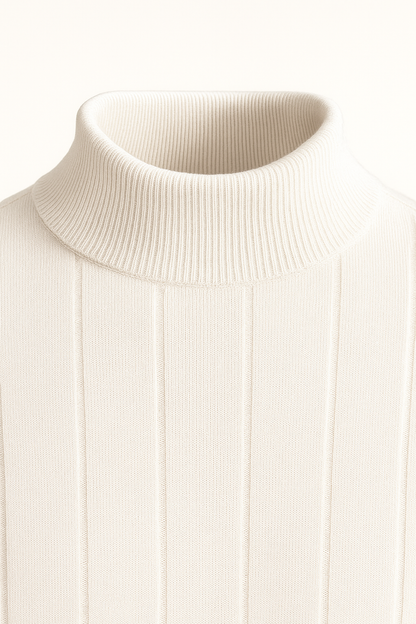 Corani Turtleneck White