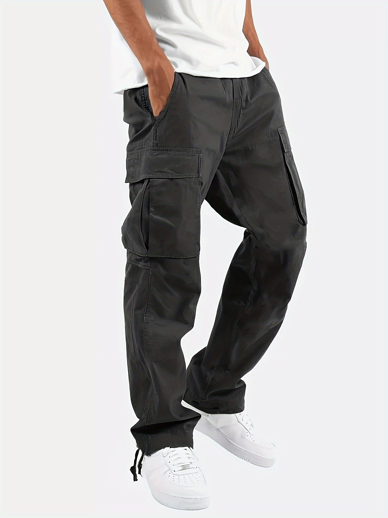 Tristan Pantalon Cargo Homme – Coupe Décontractée en Coton avec Poches Spacieuses & Style Moderne