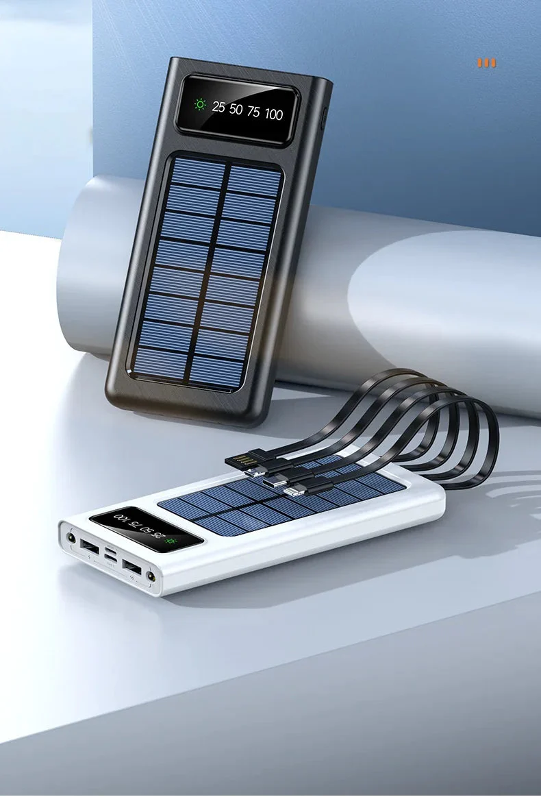 4-in-1 zonne-powerbank