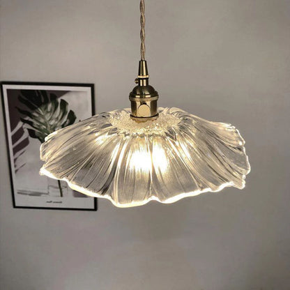 Cullivan Flower Hanglamp Glas Metaal Rood E27 Eettafel Verlichting Vintage Bloem Lamp Hal Sfeerverlichting | Restfield