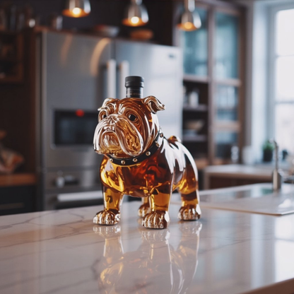 Whiskyfľaša - Bulldog Edícia