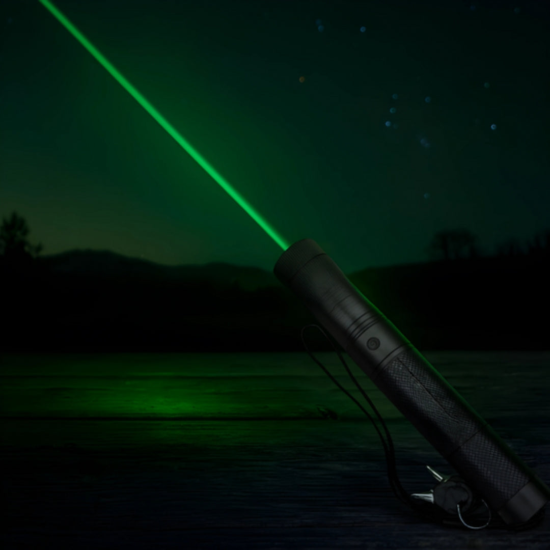 Kraftfuld Genopladelig Laserlampe til Udeliv