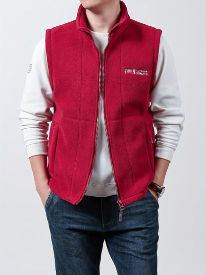 Men’s Norway Fleece Bodywarmer Vest – Lightweight Insulated Gilet