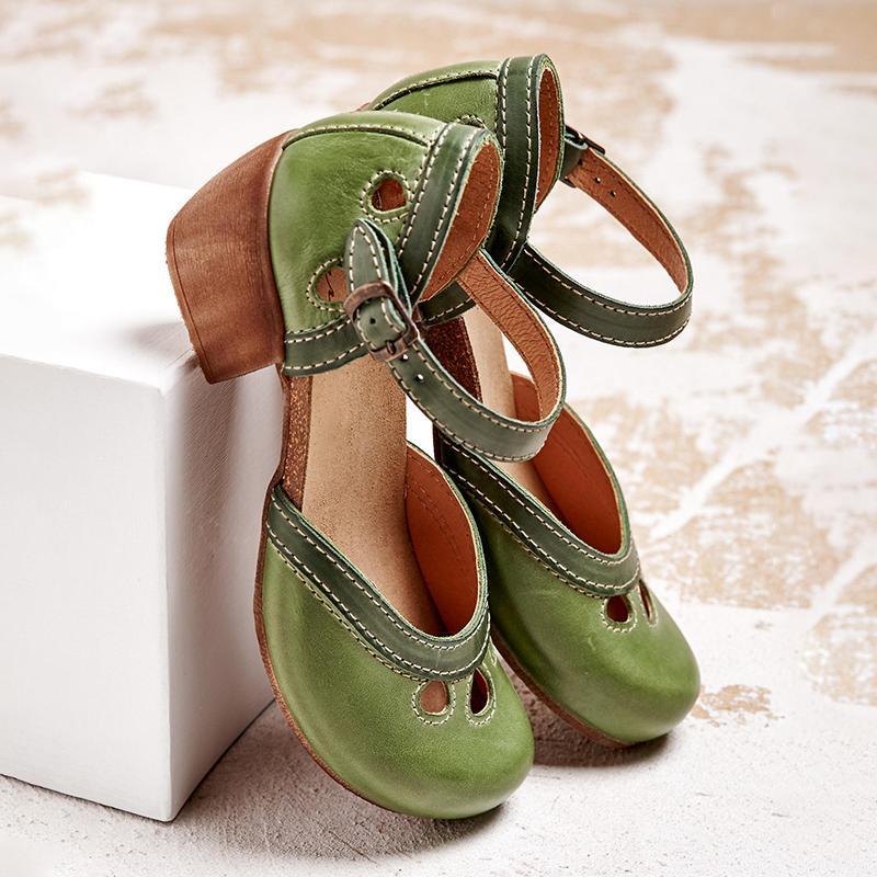 Althea | Sandalias cómodas con tacones bajos
