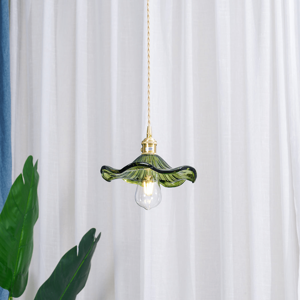 stilvolle Hibiskusblume Lampe