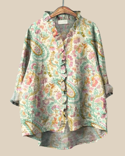 Caitlin | Artistic Ruffle Blouse