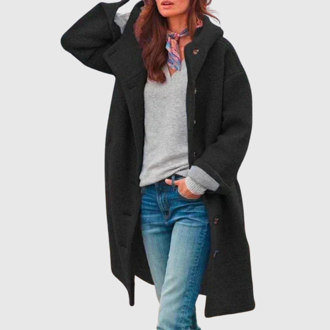 Amelie – Elegantne pikk talvemantel
