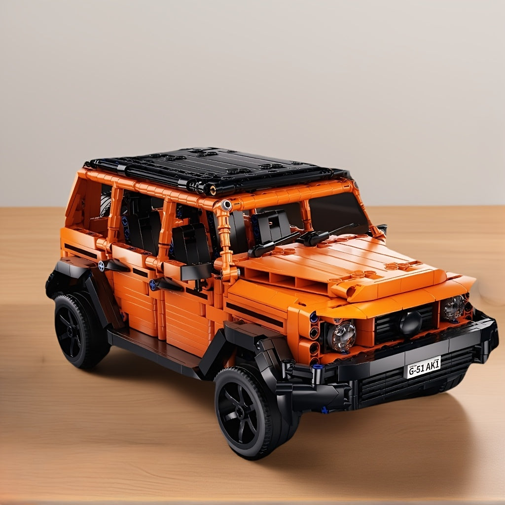 TrailBlazer – 1311-delige Oranje Off-Road Truck Bouwset