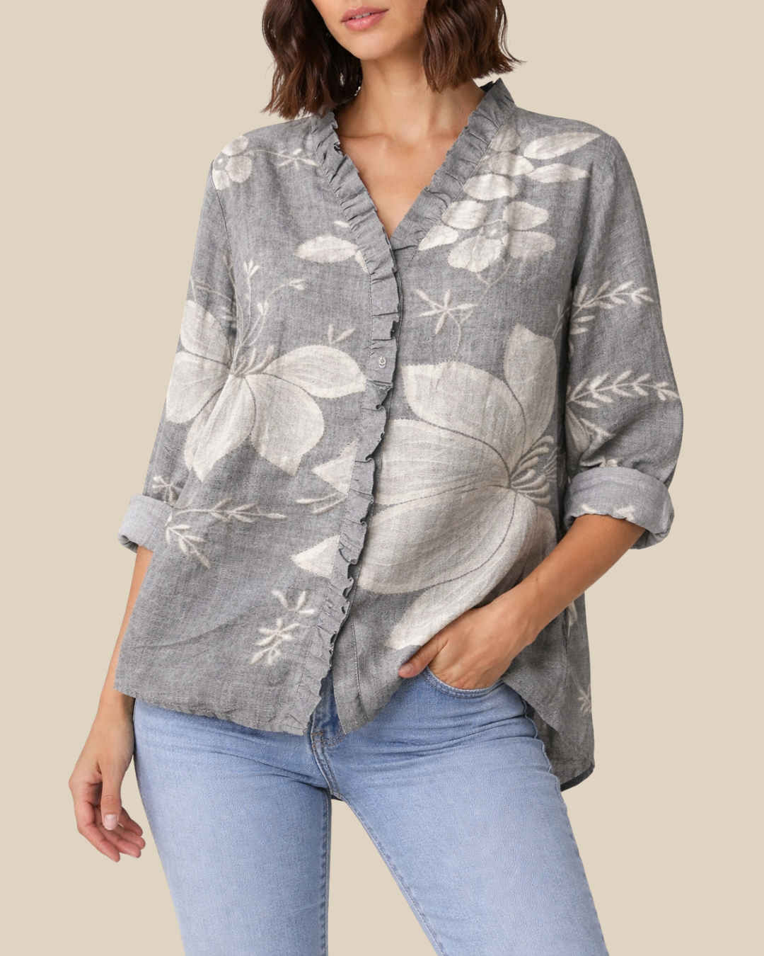 Chloe | Artistic Ruffle Blouse