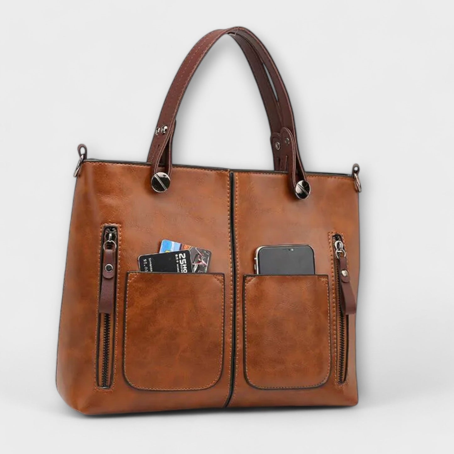Léora. - Elegant Leather Bag