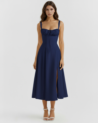 Aurora™ – Romantisk Sommer Midi Kjole