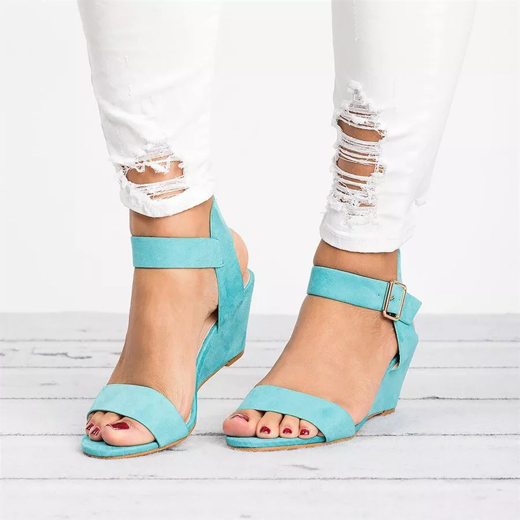 Makayla | Women Spring Ankle Strap Wedge sandals