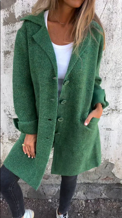 Sorella | Mantel Damen mit Knopfleiste