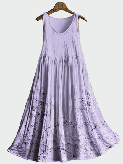 Kleid mit Englischer Spitze