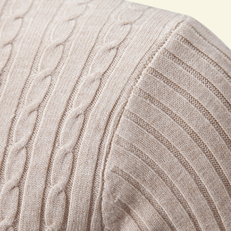 Sylvain – Grob Gestrickter Rollkragenpullover für Herren