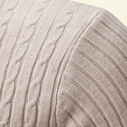 Sylvain – Grob Gestrickter Rollkragenpullover für Herren