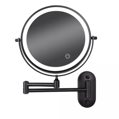 Taavita LED Rechargeable Magnifying Makeup and Bathroom Vanity Mirror