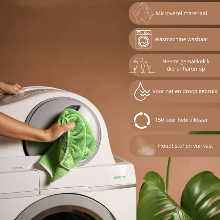 SmartMop – Herbruikbare Mop voor Swiffer