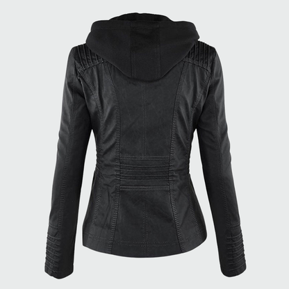 Monika | Robustní a Elegantní kožená bunda