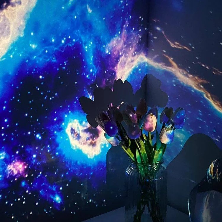 Galaxy Projector – Kosmische Lichtprojector met Sterren en Nebula-effect