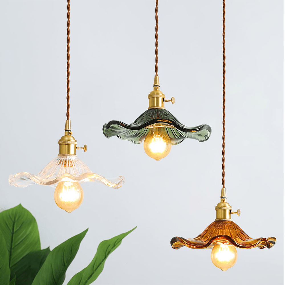 stilvolle Hibiskusblume Lampe