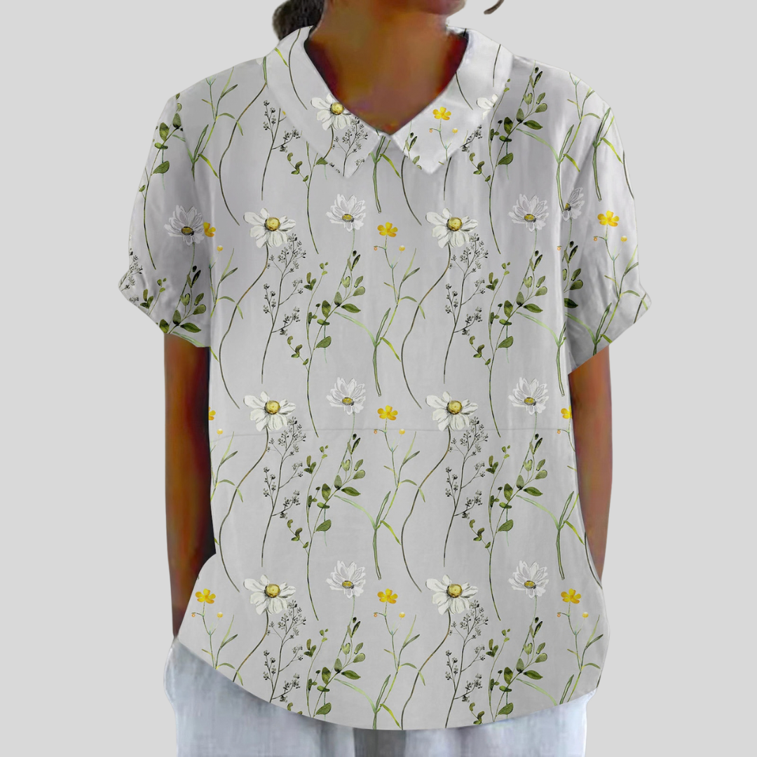 Top Floral Confortable y Elegante