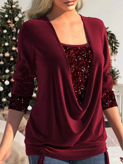 Natale Spirit™️ Loose, brocade sweater