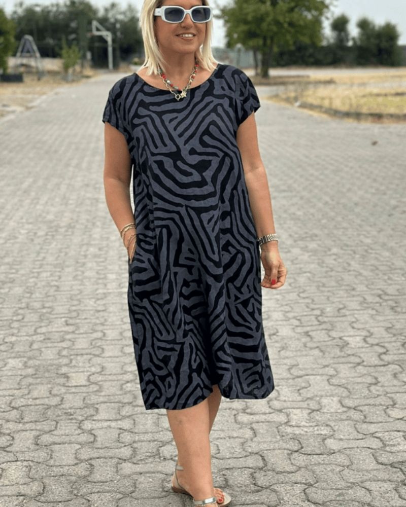 Lysanne | Robe légère à col rond