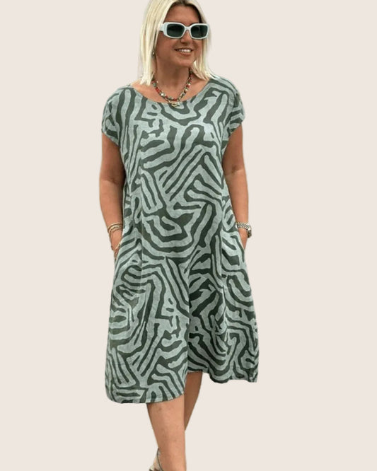Lysanne | Robe légère à col rond