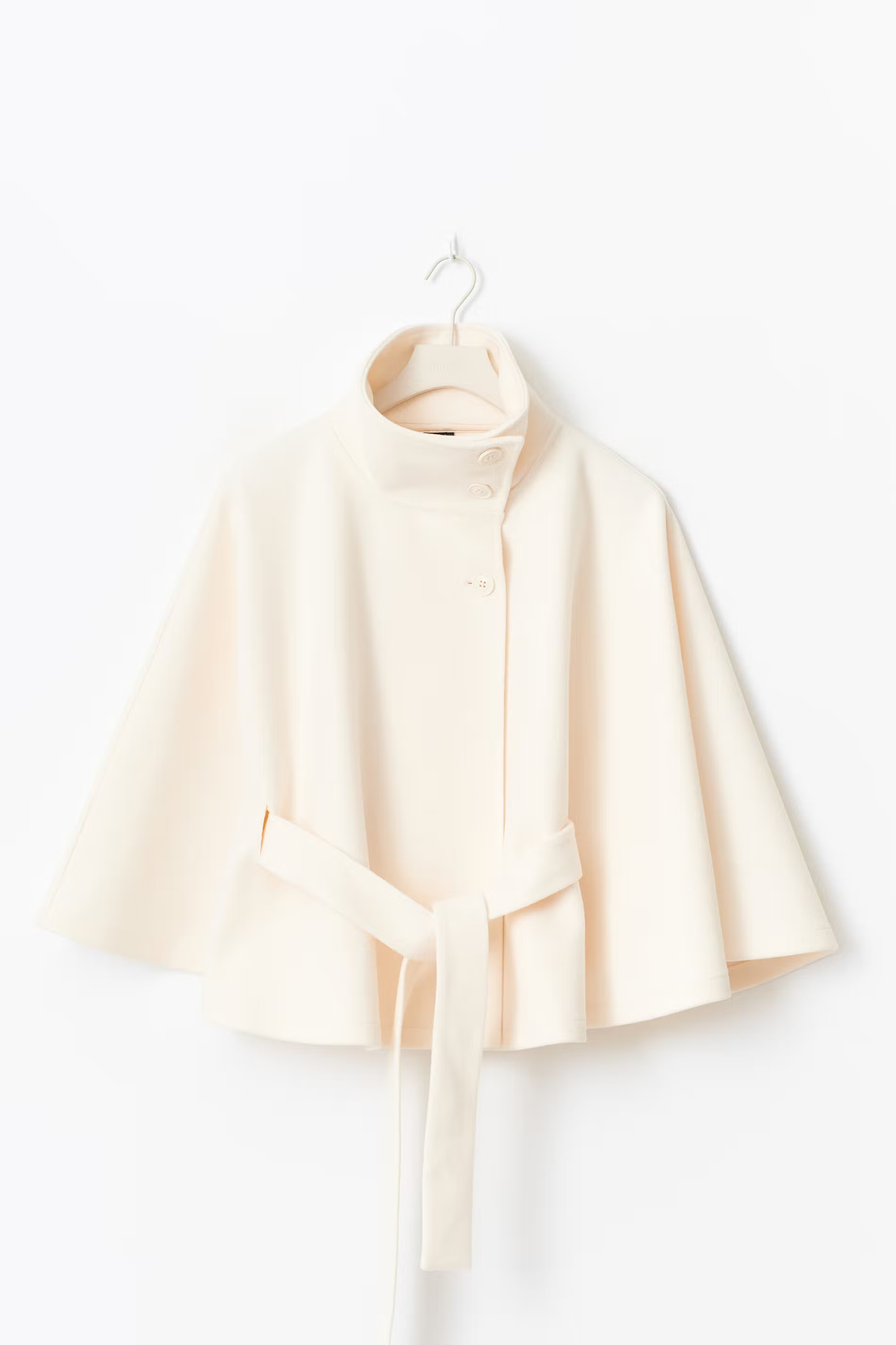 Belted Funnel Neck Jacket for Women - Image 4