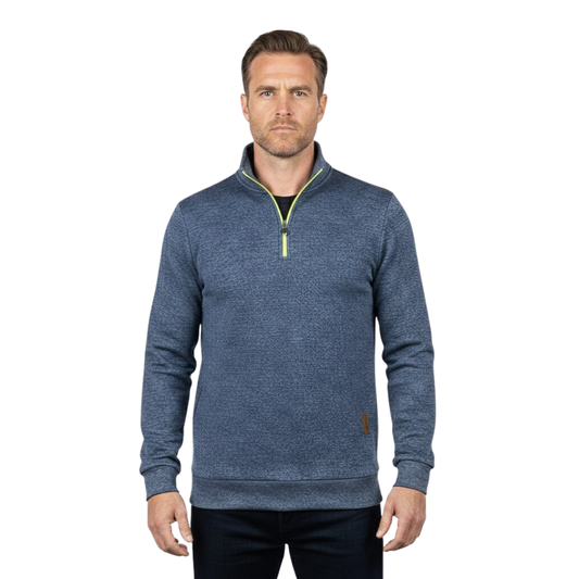 Half-Zip Shirt met Lange Mouwen – Lichtgewicht Stretch – Outdoor