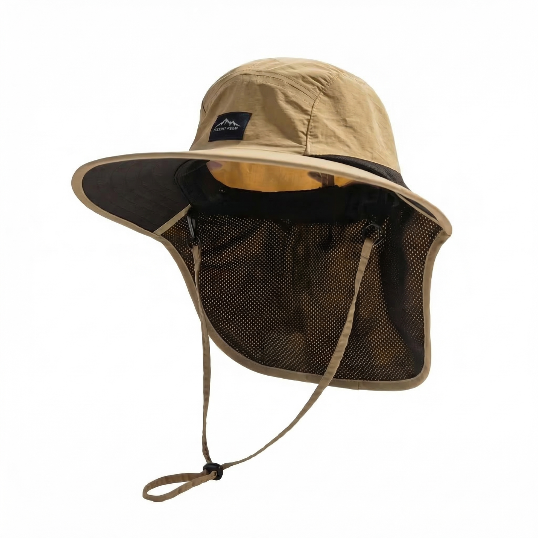 Unisex Zonnehoed – Brede Rand – Met Nekbescherming