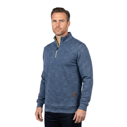 Half-Zip Shirt met Lange Mouwen – Lichtgewicht Stretch – Outdoor