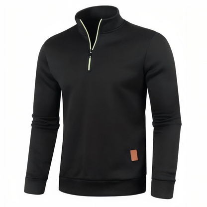 Half-Zip Shirt met Lange Mouwen – Lichtgewicht Stretch – Outdoor