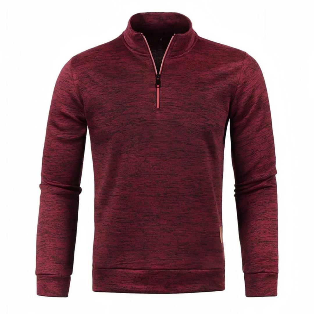Half-Zip Shirt met Lange Mouwen – Lichtgewicht Stretch – Outdoor