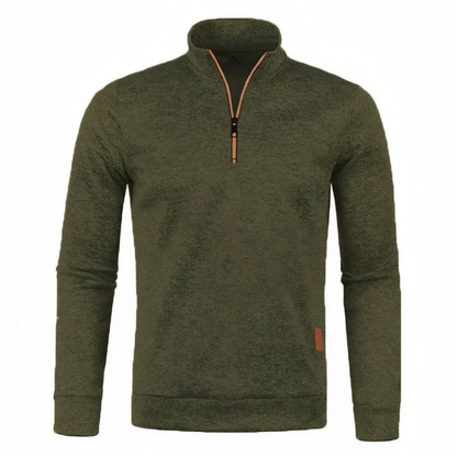 Half-Zip Shirt met Lange Mouwen – Lichtgewicht Stretch – Outdoor