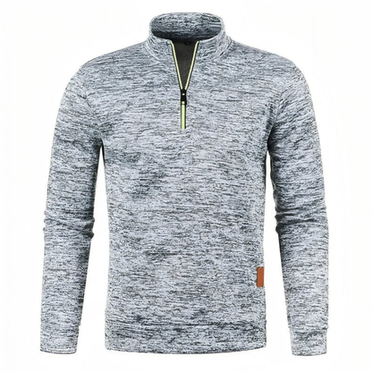 Half-Zip Shirt met Lange Mouwen – Lichtgewicht Stretch – Outdoor