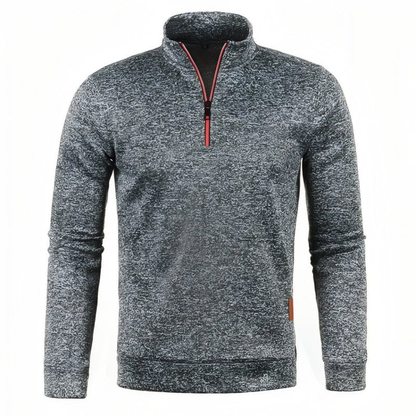 Half-Zip Shirt met Lange Mouwen – Lichtgewicht Stretch – Outdoor