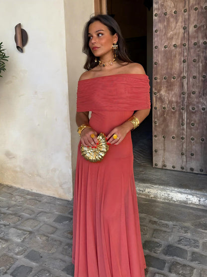 Jennifer | Vestido Maxi Elegante Mesh