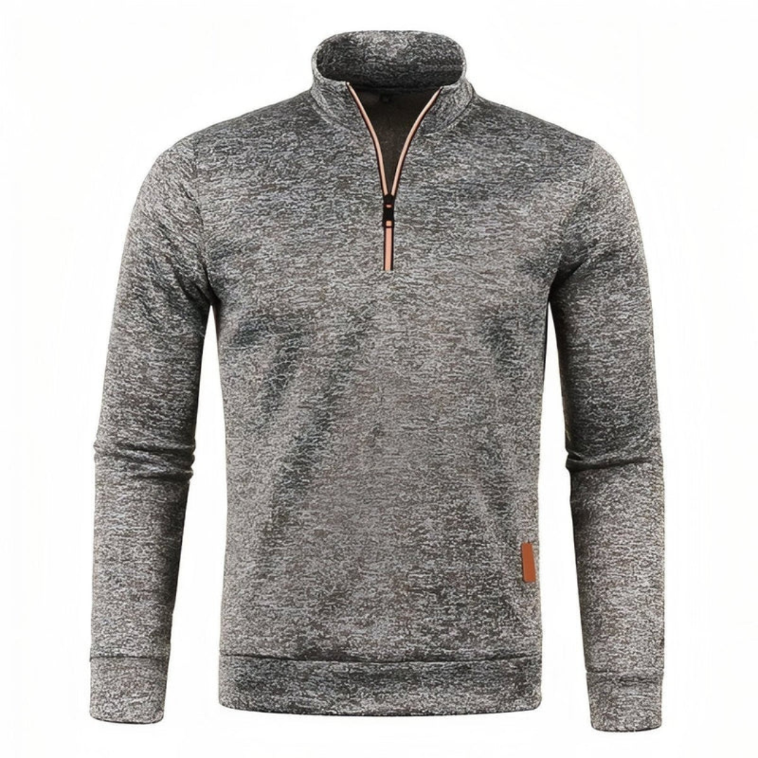 Half-Zip Shirt met Lange Mouwen – Lichtgewicht Stretch – Outdoor