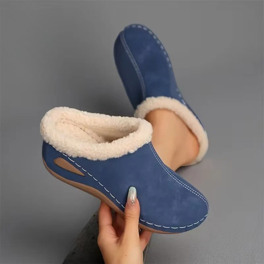 Cura | Women's Moccasins with Fleece Lining