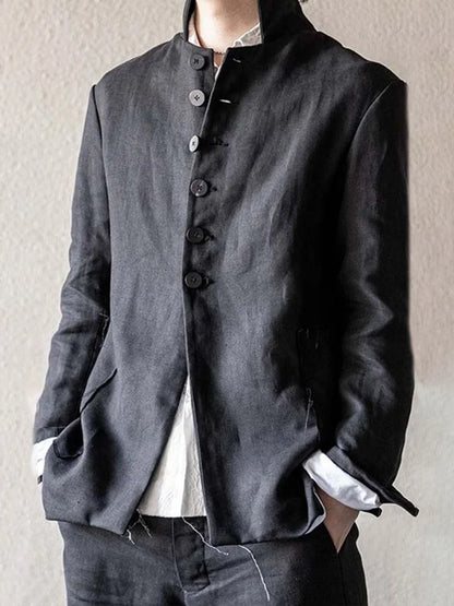 Japanse stijl Vintage Button Down Gentleman Jasje