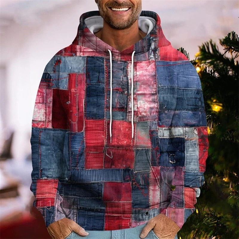 Tom Hollinger | Patchwork Print Hoodie