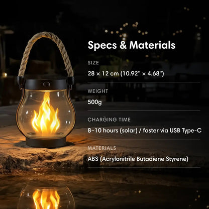 FlareLuxe™ — Transform Your Nights with Safe, Mesmerizing Firelight That Never Fades