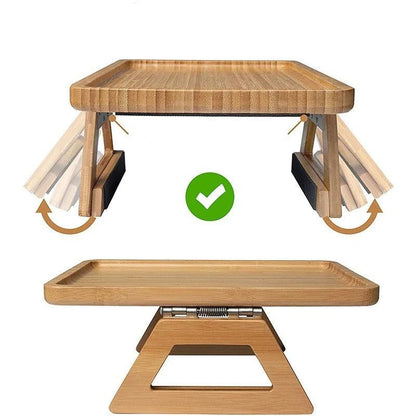 Armlænsbord til sofa i bambus